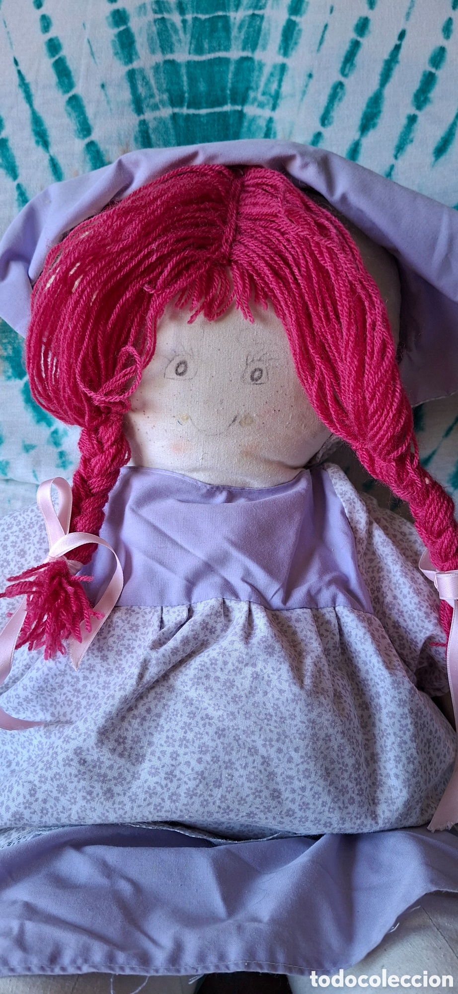 Mu&ntilde;ecas espa&ntilde;olas modernas: Antigua mu&ntilde;eca de trapo - Foto 2