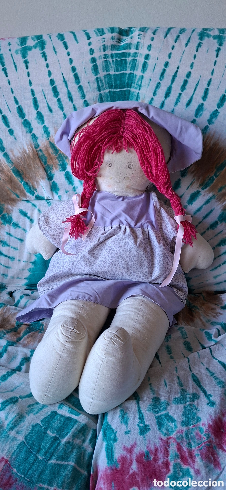 Mu&ntilde;ecas espa&ntilde;olas modernas: Antigua mu&ntilde;eca de trapo - Foto 1