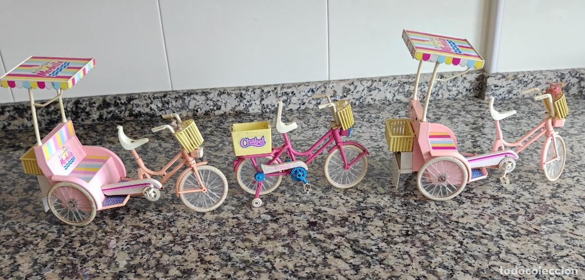 Mu&ntilde;ecas Espa&ntilde;olas Modernas: Bici-Taxi Marbella (2) y bicicleta.Chabel