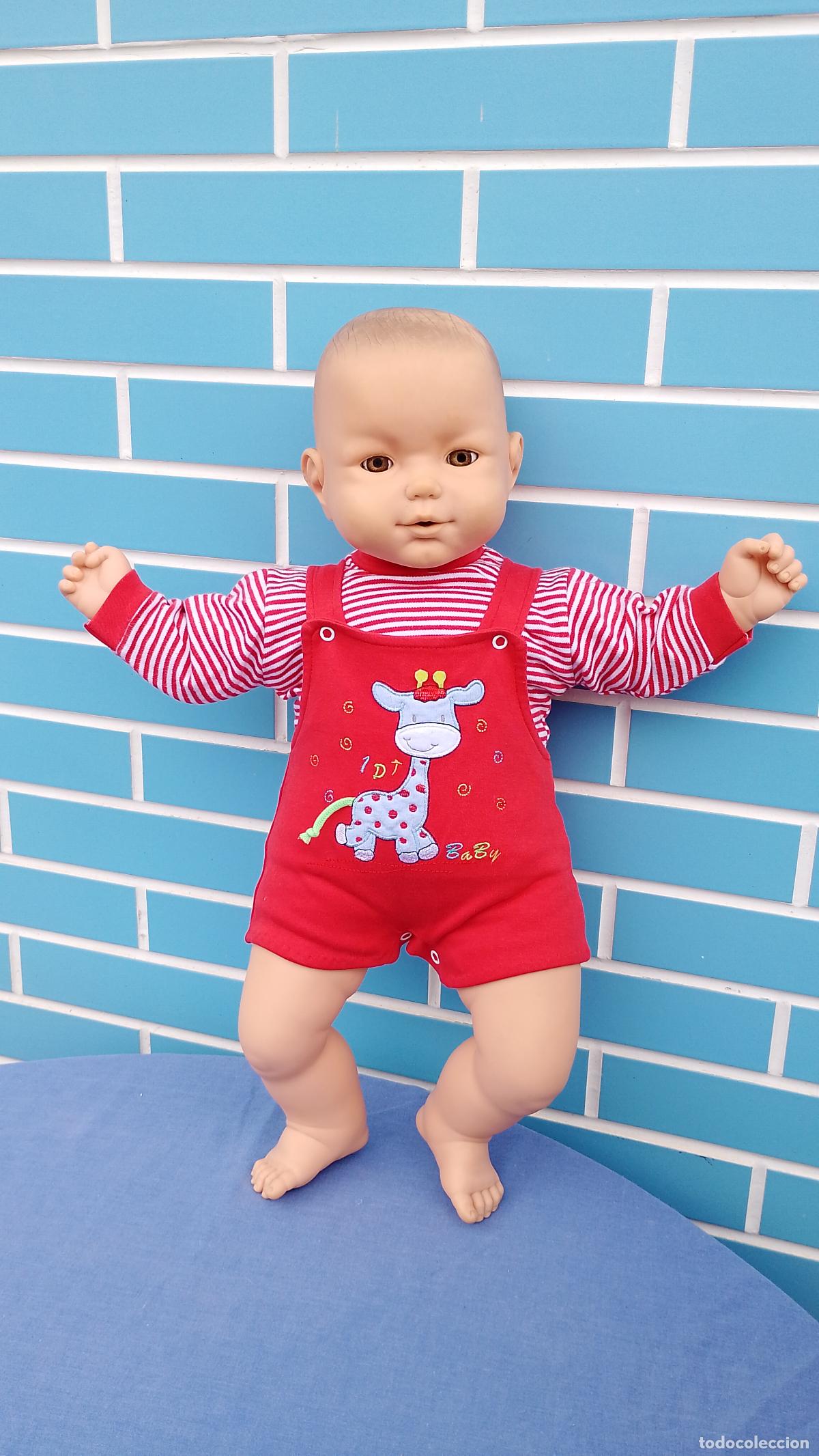 Mu&ntilde;ecas Espa&ntilde;olas Modernas: Antiguo mu&ntilde;eco beb&eacute; grande Baby Mi Vida de Toyse a&ntilde;os 80, de 60 cm