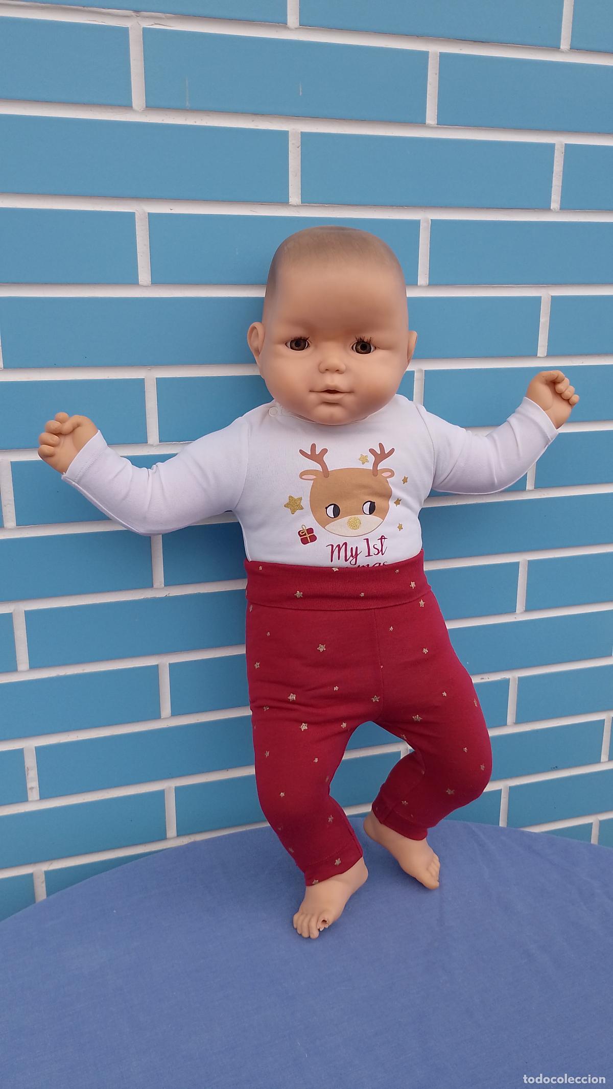 Mu&ntilde;ecas Espa&ntilde;olas Modernas: Antiguo mu&ntilde;eco beb&eacute; grande Baby Mi Vida de Toyse a&ntilde;os 80, de 60 cm