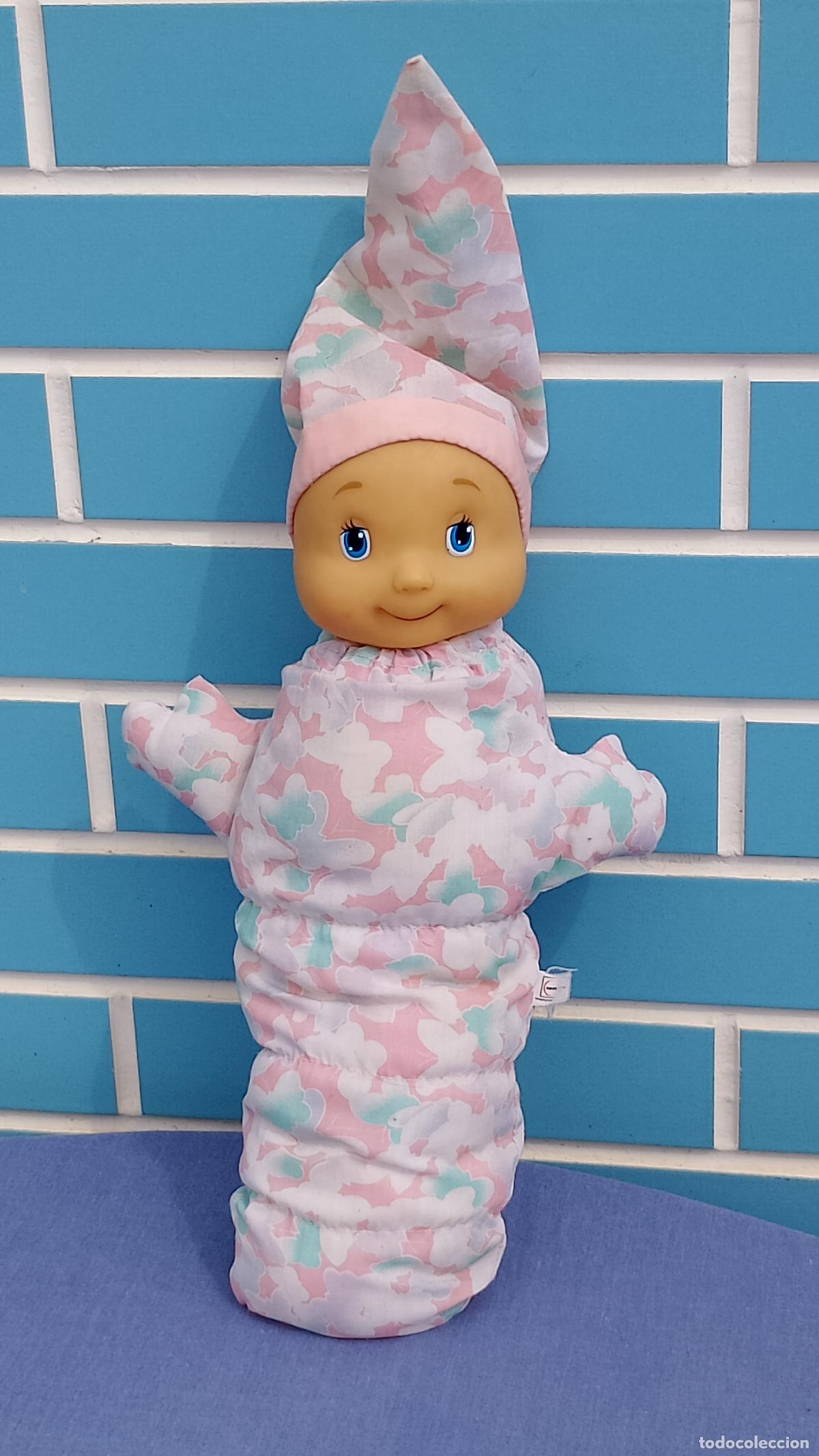 Mu&ntilde;ecas Espa&ntilde;olas Modernas: Antiguo mu&ntilde;eco gusano luminoso alem&aacute;n Sweet Dreamer Gl&uuml;hbaby, clon de Gusyluz, de Ocean Toys