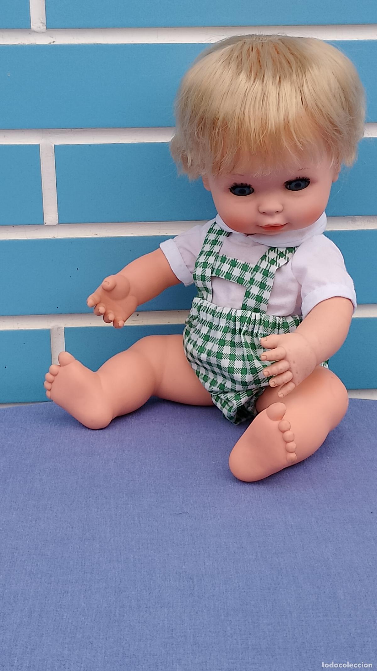 Mu&ntilde;ecas Espa&ntilde;olas Modernas: Mu&ntilde;eco antiguo Baby Mocosete de Toyse
