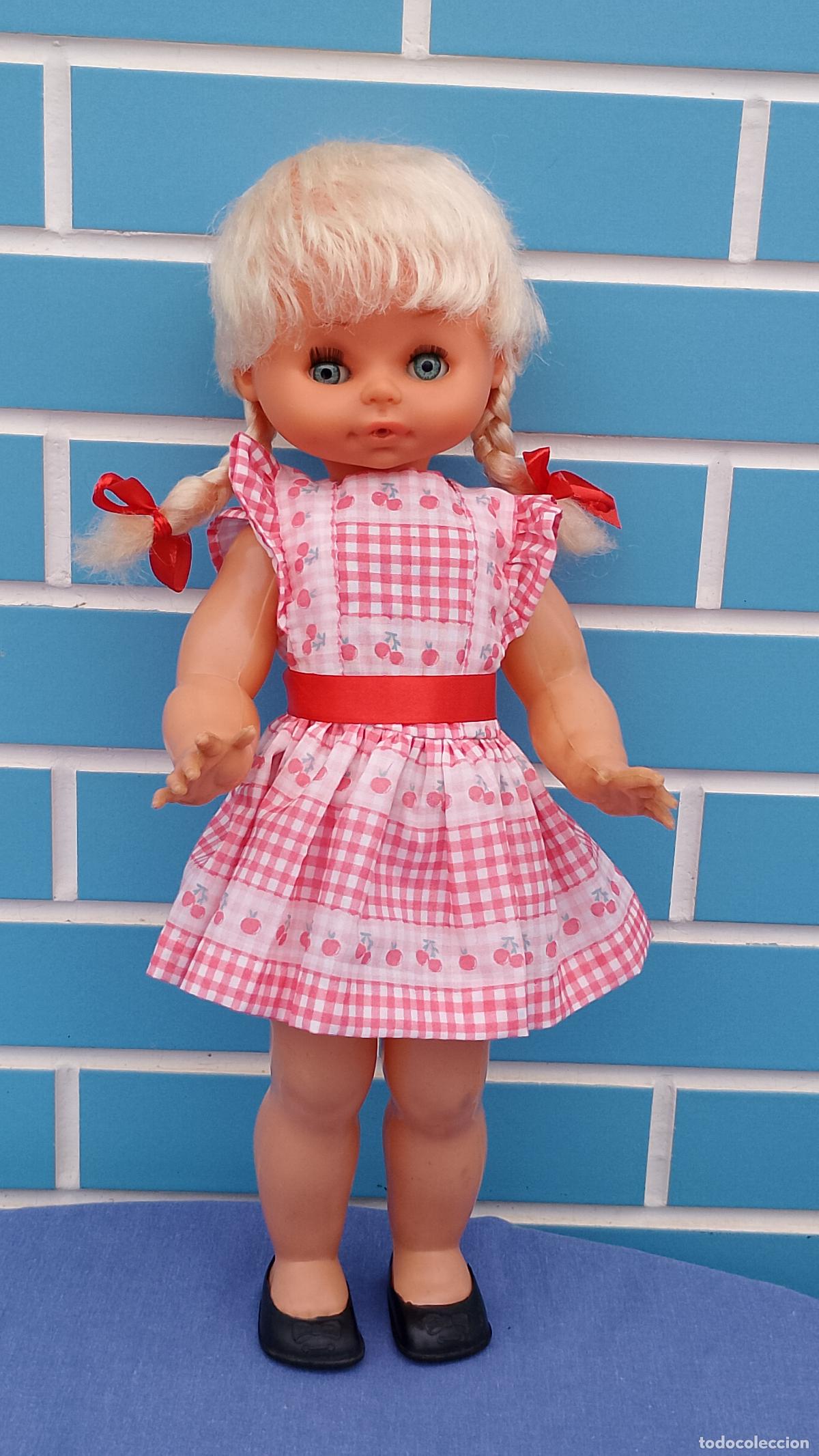 Mu&ntilde;ecas espa&ntilde;olas modernas: Antigua mu&ntilde;eca de 43 cm - Foto 1