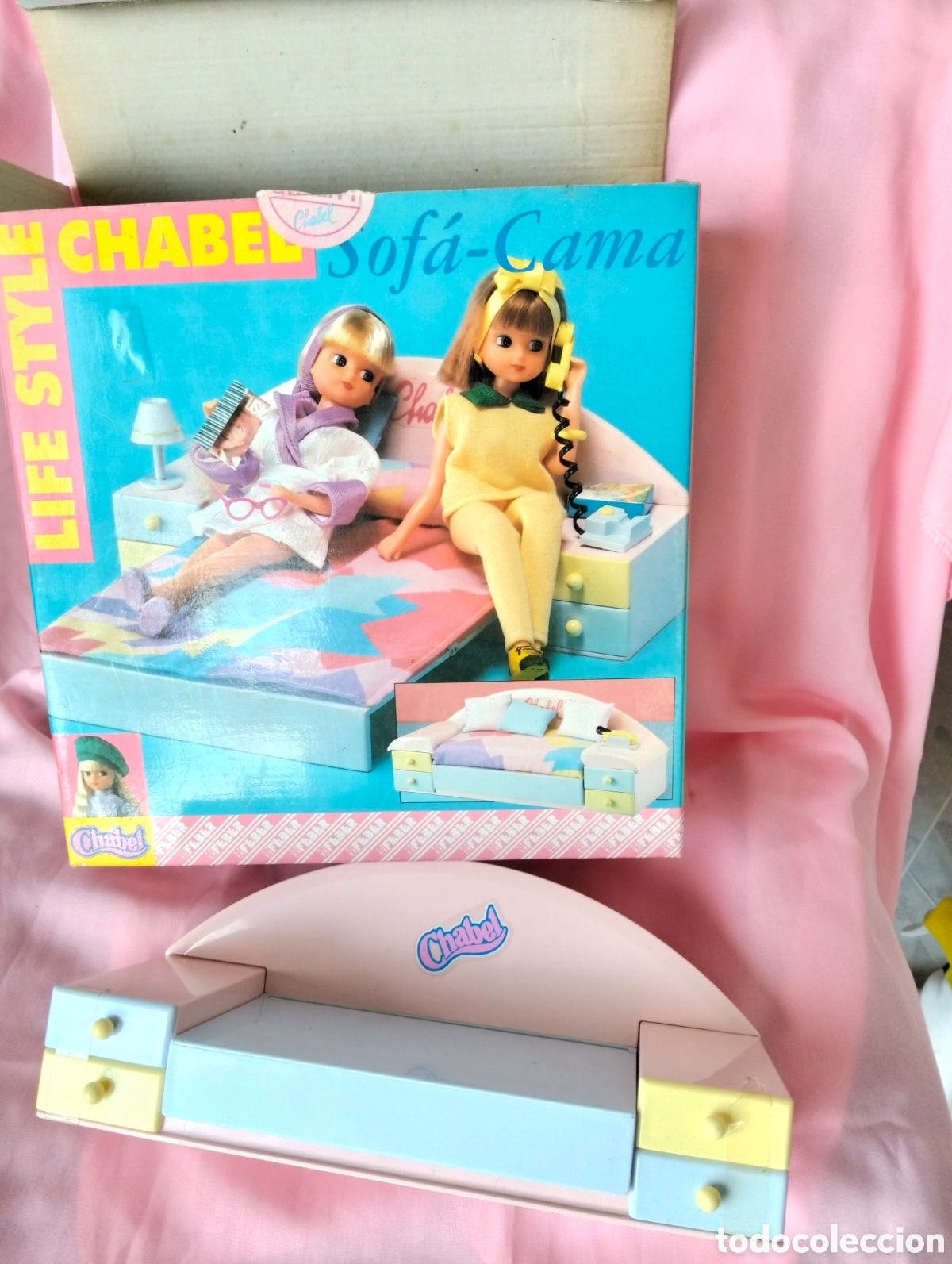 Mu&ntilde;ecas espa&ntilde;olas modernas: CHABEL SOFA CAMA NUEVO EN CAJA - Foto 2