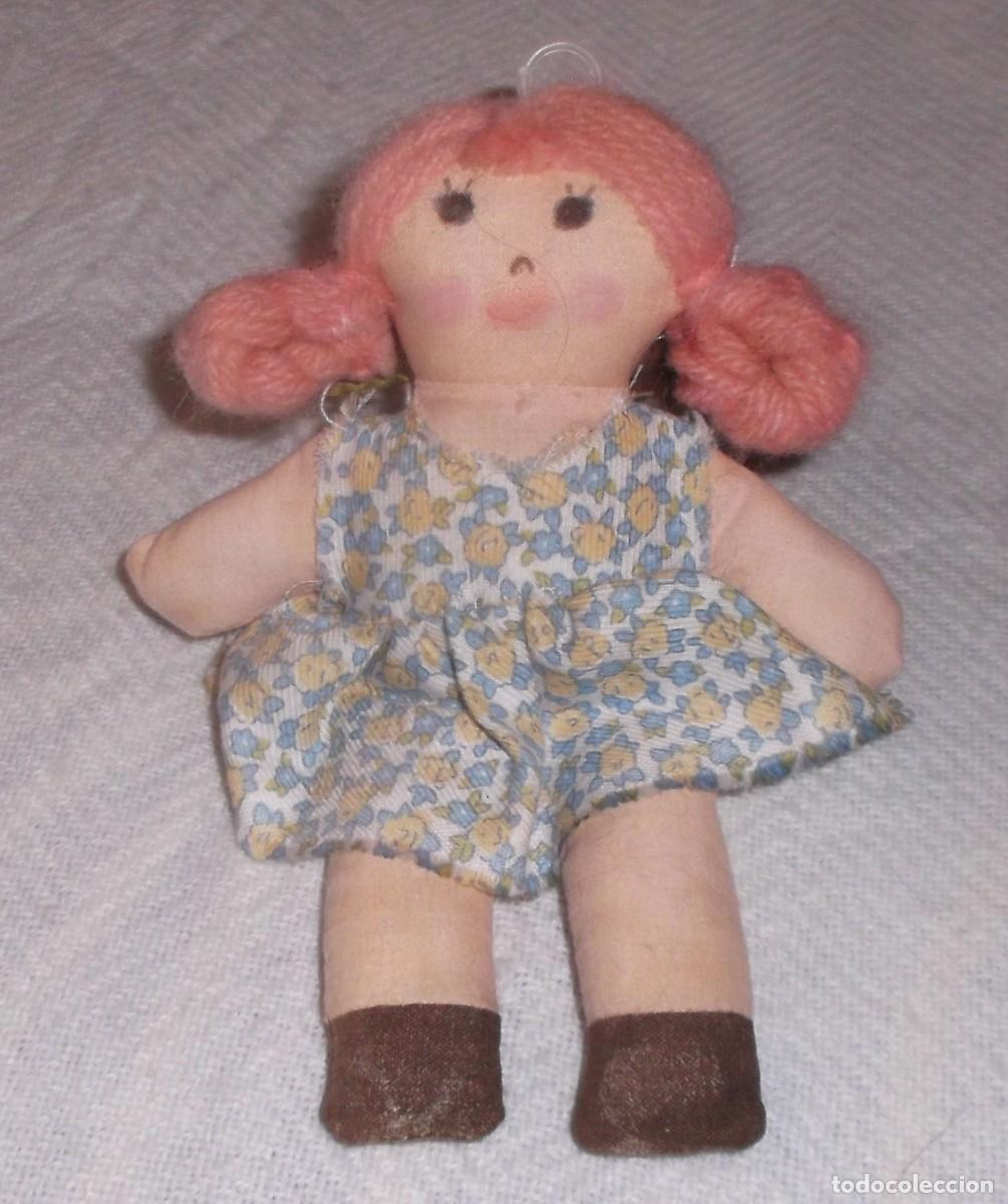 Mu&ntilde;ecas Espa&ntilde;olas Modernas: mu&ntilde;eca antigua de tela 16 cm