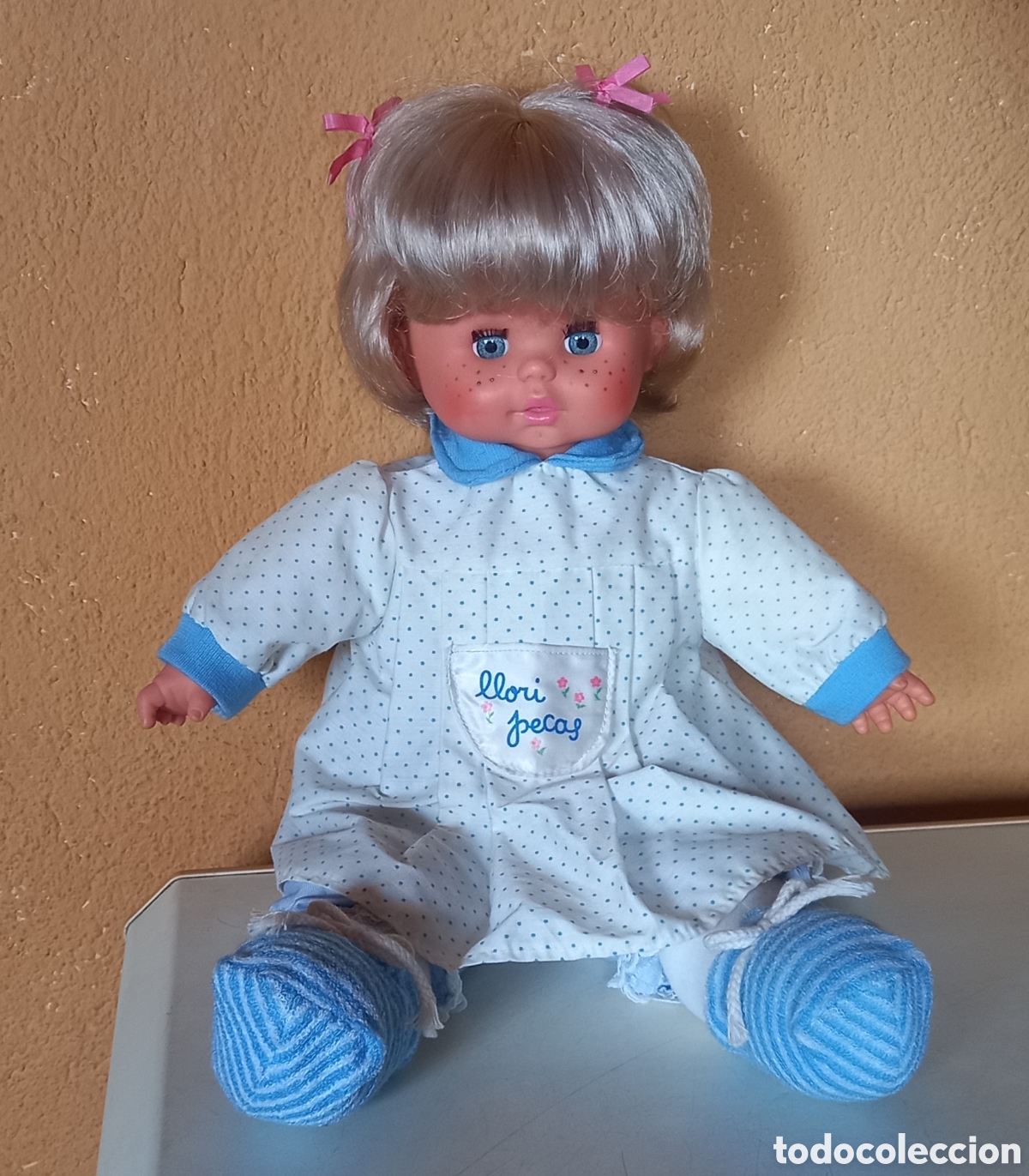 Mu&ntilde;ecas Espa&ntilde;olas Modernas: MU&Ntilde;ECA LLORI PECAS DE TOYSE MUY NUEVA LLORIPECAS