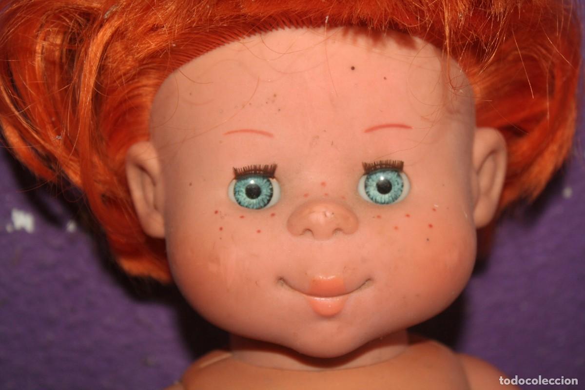 Mu&ntilde;ecas espa&ntilde;olas modernas: mu&ntilde;eco mu&ntilde;eca feber pelo naranja - Foto 3