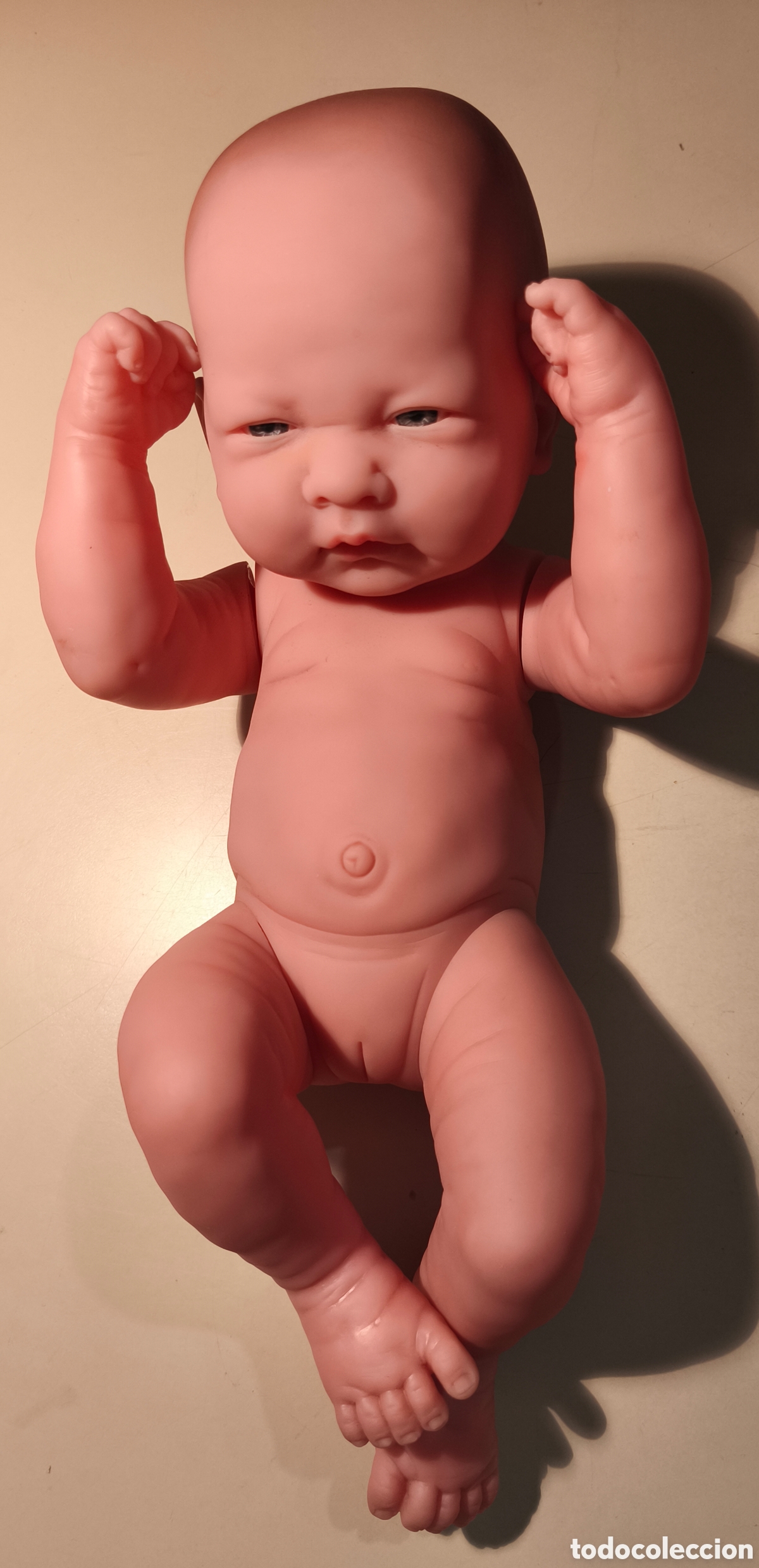 Mu&ntilde;ecas Espa&ntilde;olas Modernas: Mu&ntilde;eca beb&eacute; reci&eacute;n nacida realista ni&ntilde;a La Newborn de Berenguer Boutique