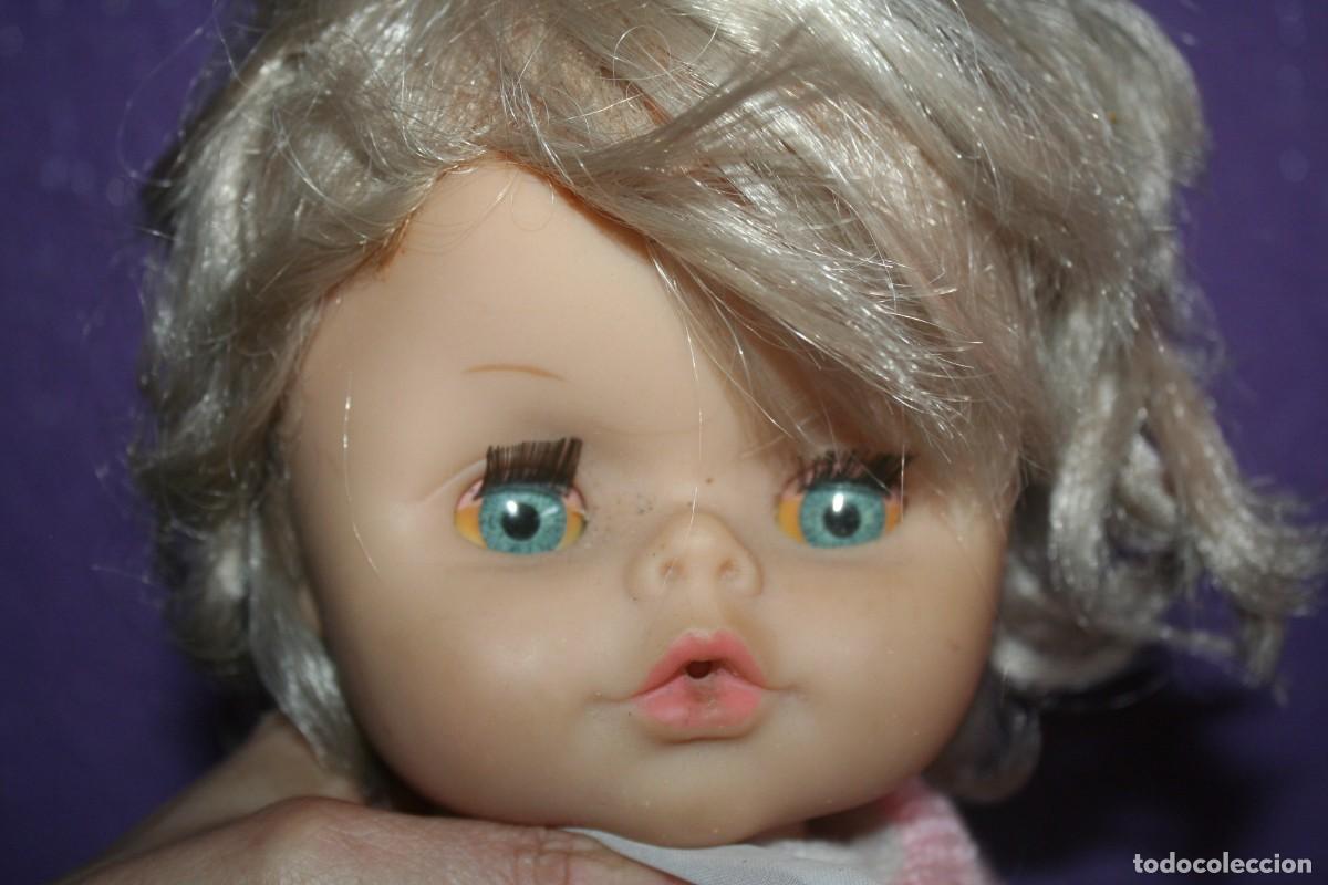 Mu&ntilde;ecas Espa&ntilde;olas Modernas: mu&ntilde;eco MU&Ntilde;ECA ANTIGUA A&Ntilde;OS 70 BEBE NO MARCADA