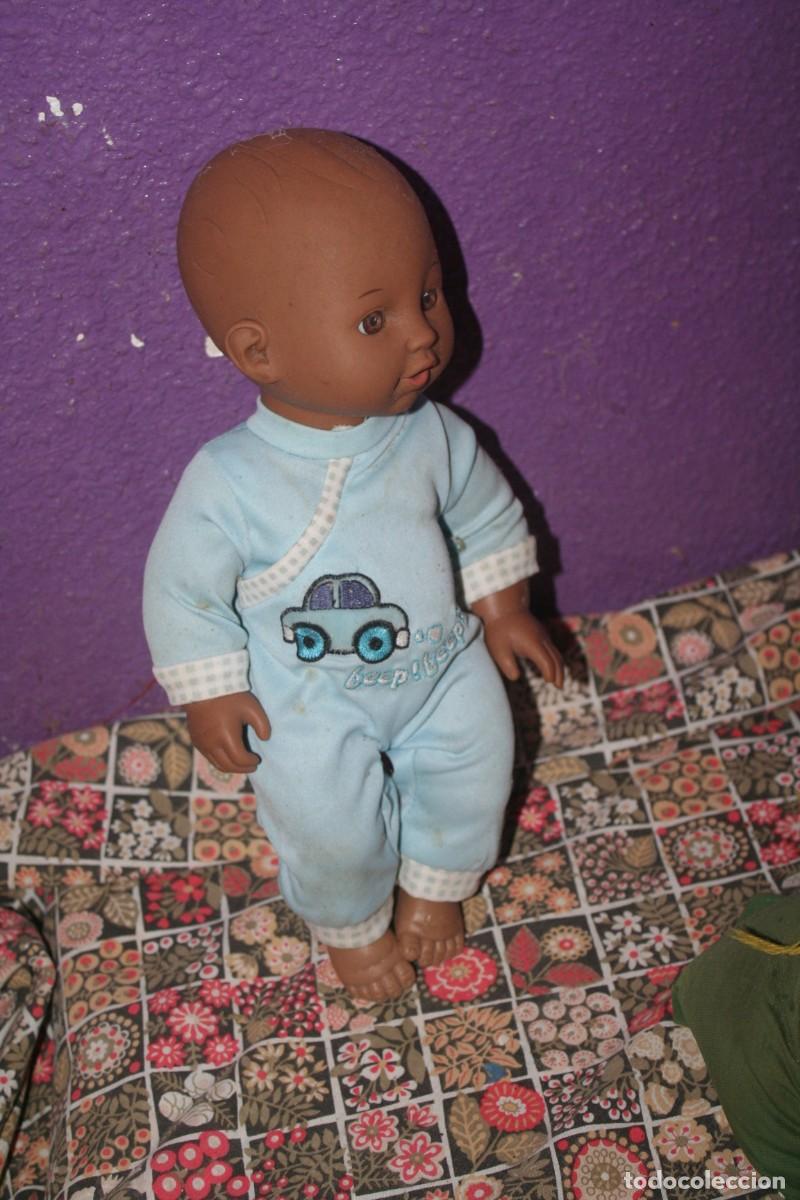 Mu&ntilde;ecas espa&ntilde;olas modernas: mu&ntilde;eco MU&Ntilde;ECA NEGRITO CALVITO - Foto 2