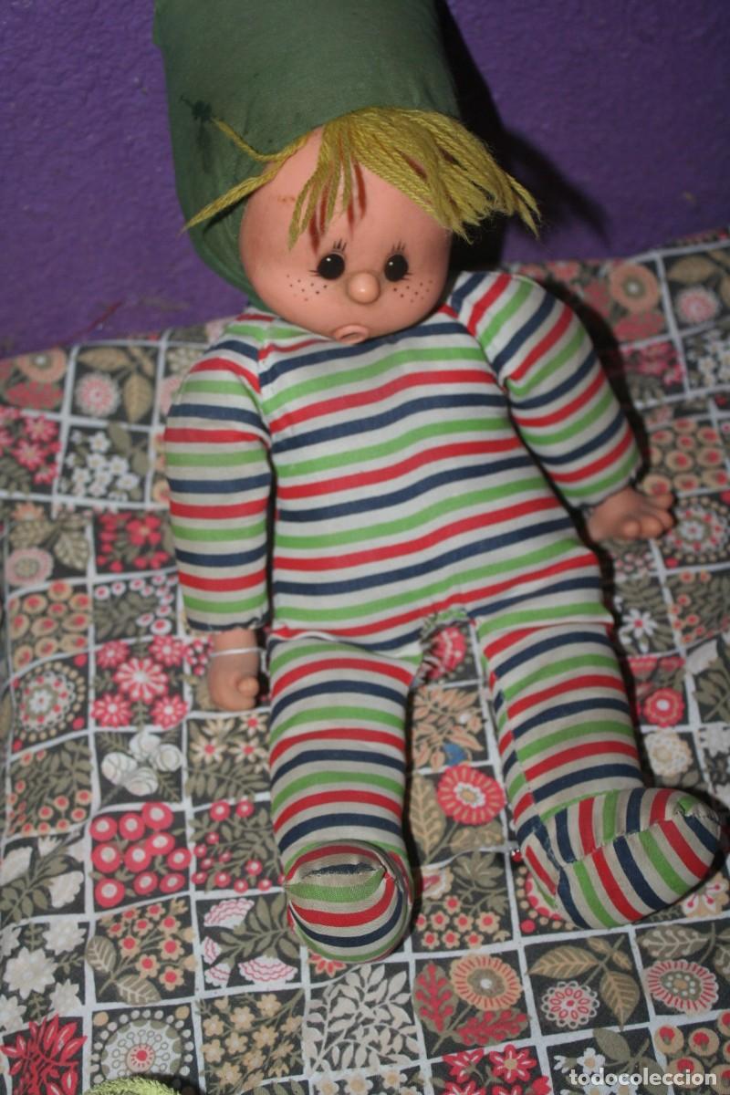 Mu&ntilde;ecas Espa&ntilde;olas Modernas: mu&ntilde;eco MU&Ntilde;ECA ANTIGUA TRAPO O RELLENO