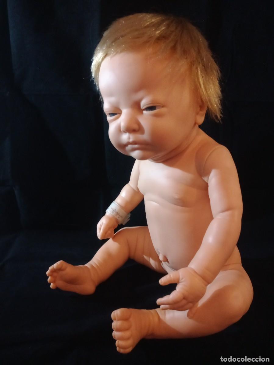Mu&ntilde;ecas Espa&ntilde;olas Modernas: MU&Ntilde;ECA SEXADA RECIEN NACIDA, REBORN, DE BERJUSA 1985