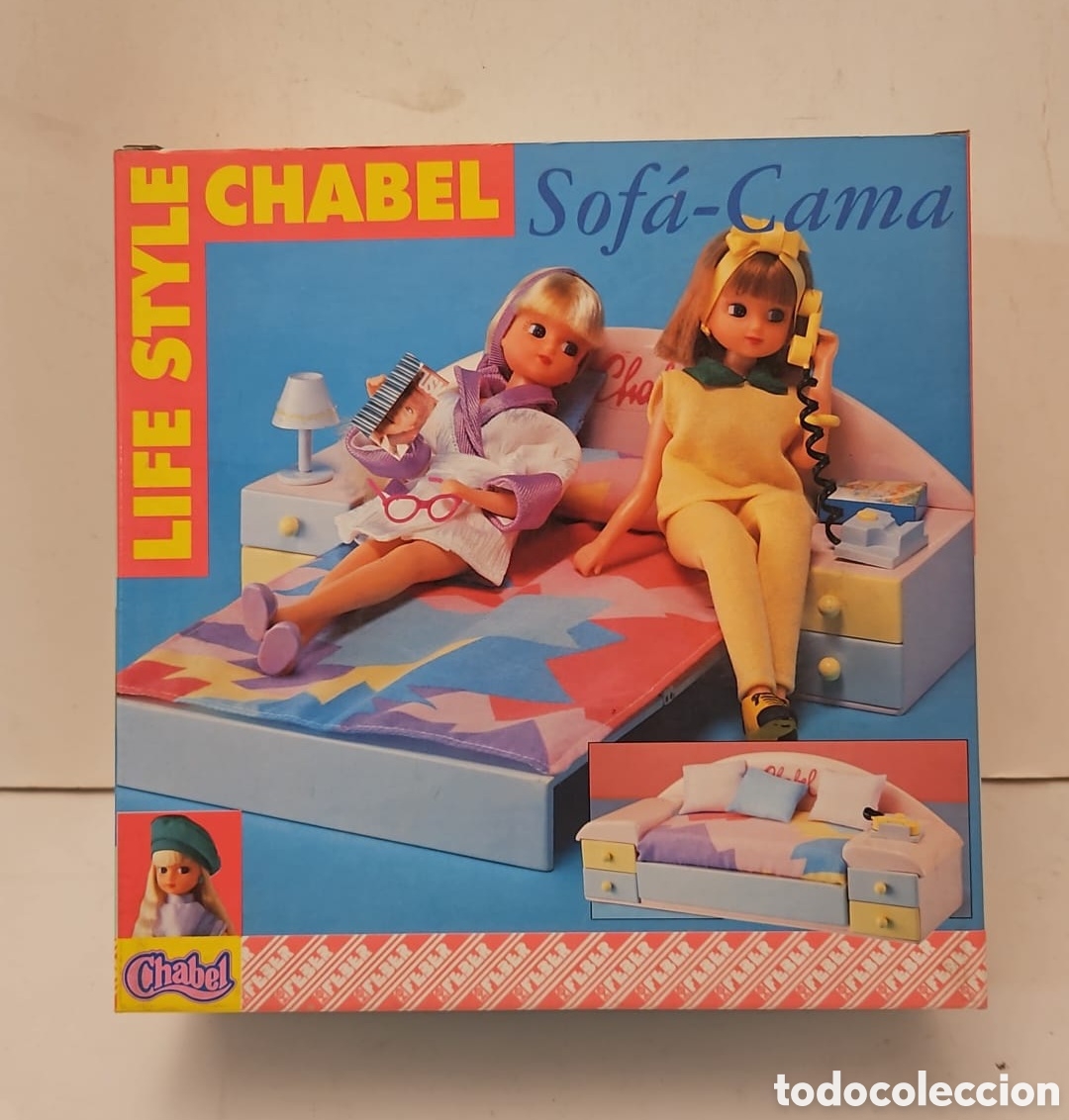 Moderne spanische Puppen: CHABEL LIFE STYLE- SOF&Aacute; CAMA , NUEVO