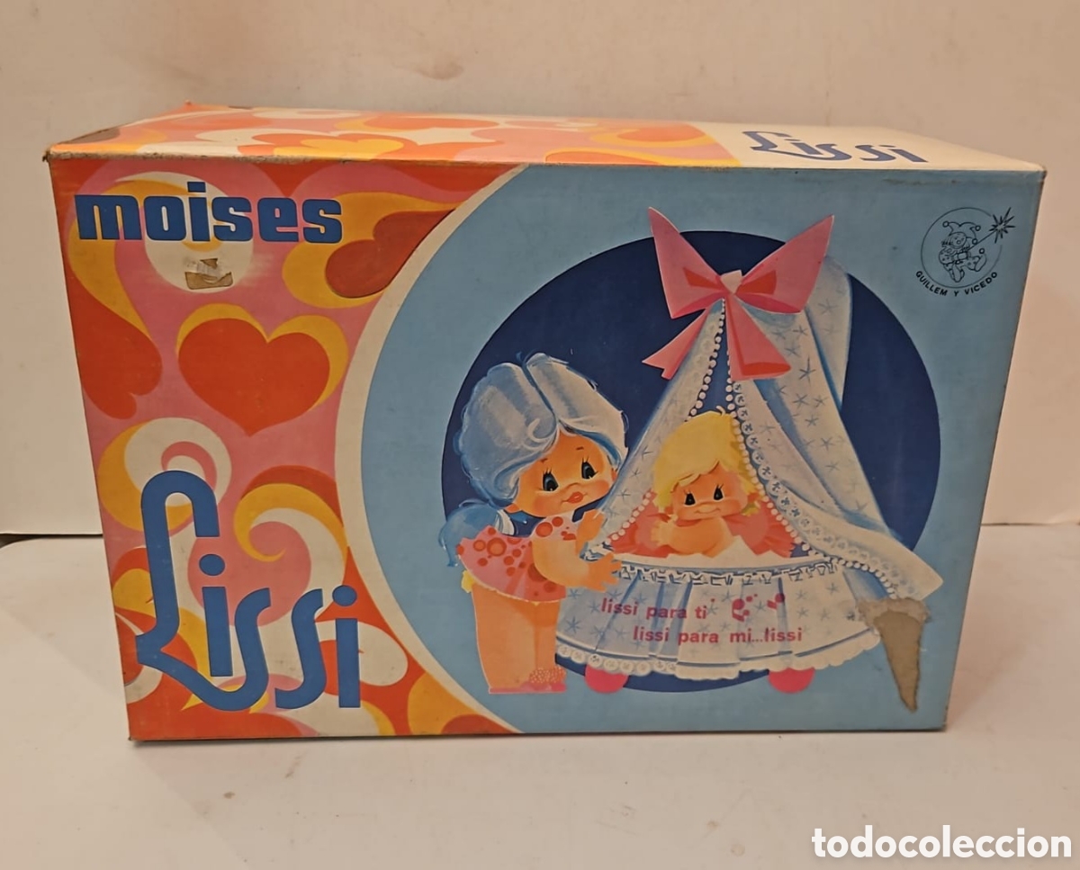 Bonecas Espanholas Modernas: LISSI 35- MOISES PARA BEB&Eacute; , NUEVO