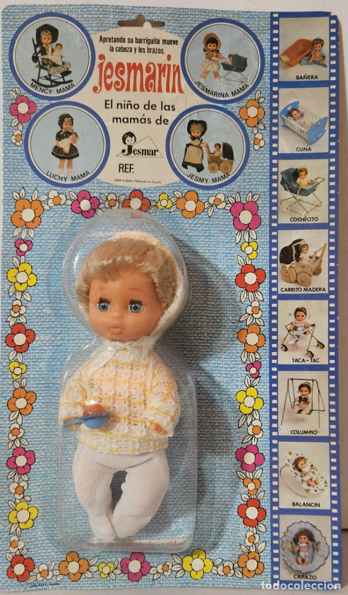 Moderne spanische Puppen: JESMARIN 214 MU&Ntilde;ECO JESMAR CON SONAJERO Y JERSEY, NUEVO