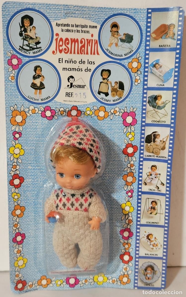 Moderne spanische Puppen: JESMARIN 215 MU&Ntilde;ECO JESMAR CON SONAJERO Y TRAJE INVIERNO, NUEVO