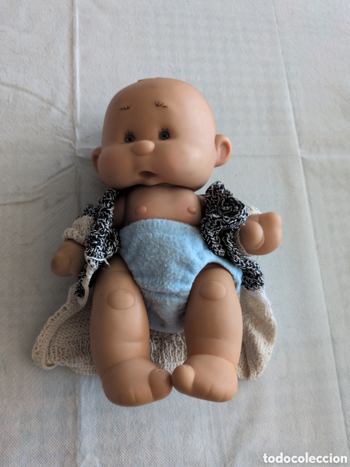 Mu&ntilde;ecas Espa&ntilde;olas Modernas: Antigua mu&ntilde;eca beb&eacute; de goma de Gadir Artesanal Sanch&iacute;s