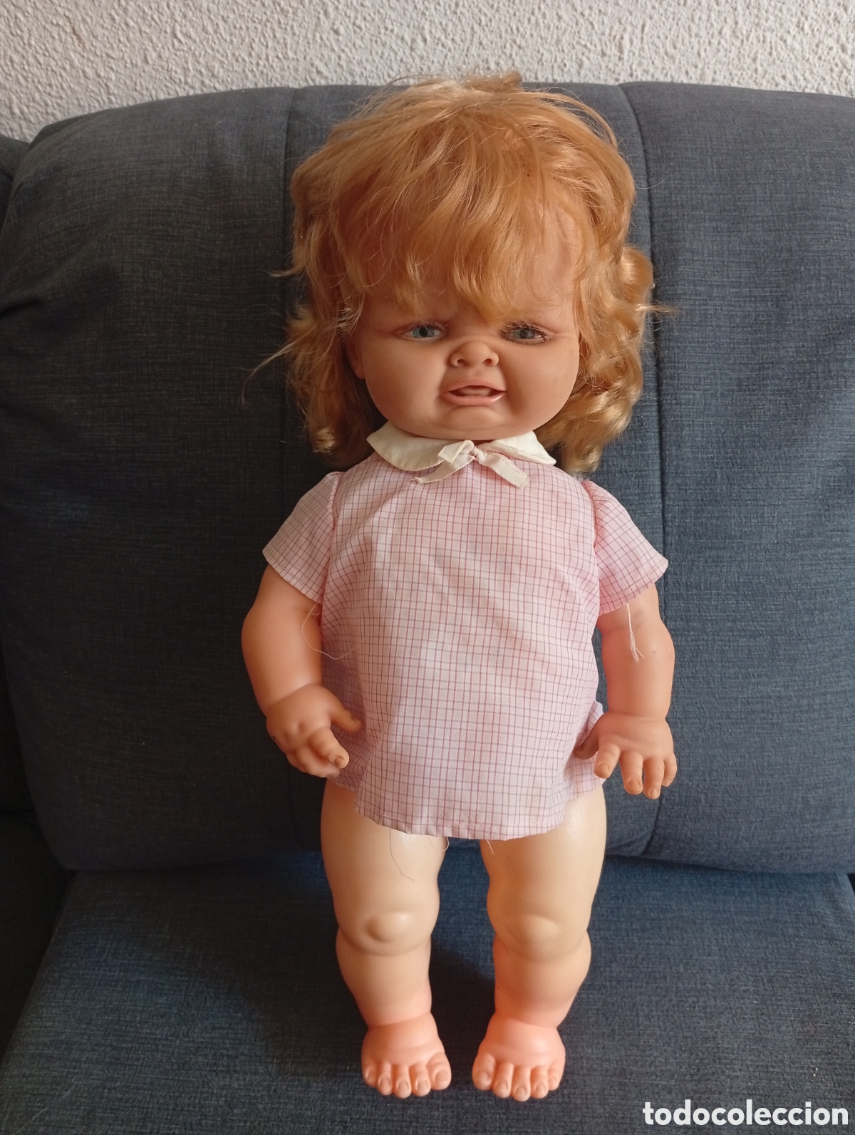 Mu&ntilde;ecas Espa&ntilde;olas Modernas: ANTIGUA MU&Ntilde;ECA LAGRIMITA DE ICSA ( IBERICA COMERCIAL S.A.) A&Ntilde;OS 60