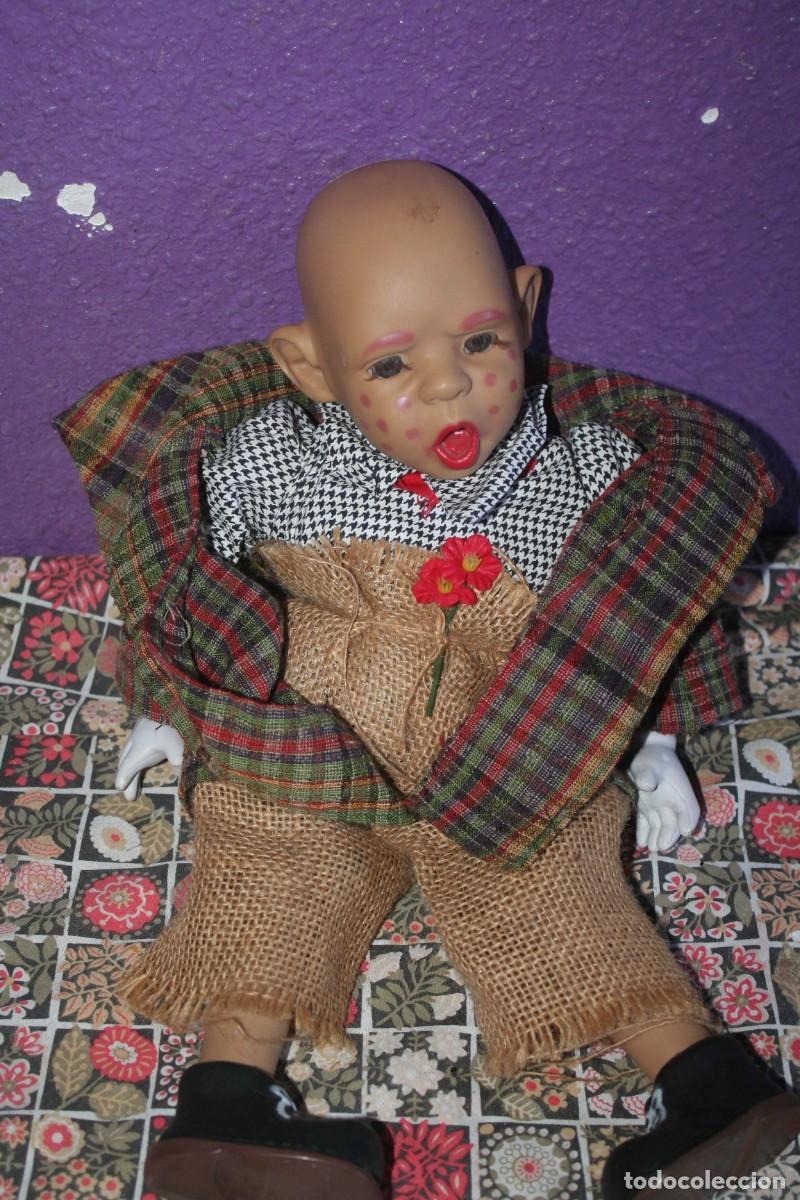 Mu&ntilde;ecas espa&ntilde;olas modernas: mu&ntilde;eco MU&Ntilde;ECA gestito payaso marly - Foto 1