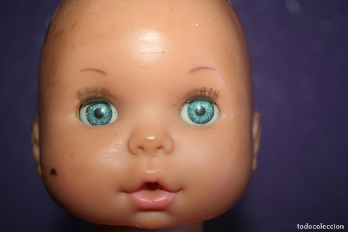 Mu&ntilde;ecas Espa&ntilde;olas Modernas: mu&ntilde;eco MU&Ntilde;ECA calvito plastico y goma