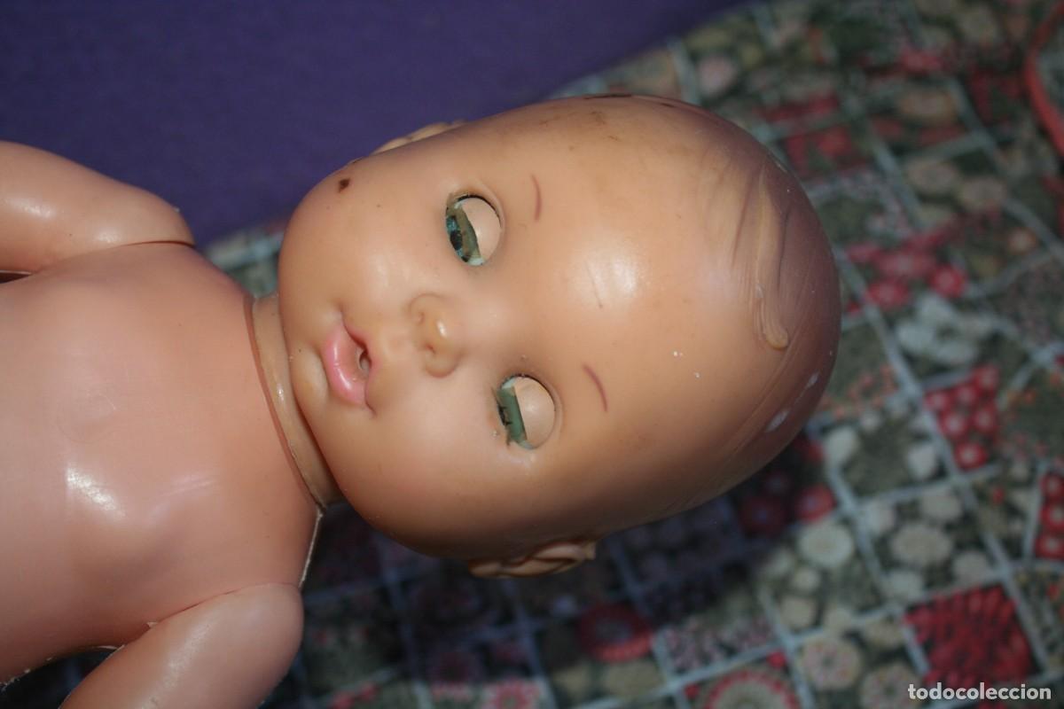 Mu&ntilde;ecas espa&ntilde;olas modernas: mu&ntilde;eco MU&Ntilde;ECA calvito plastico y goma - Foto 4