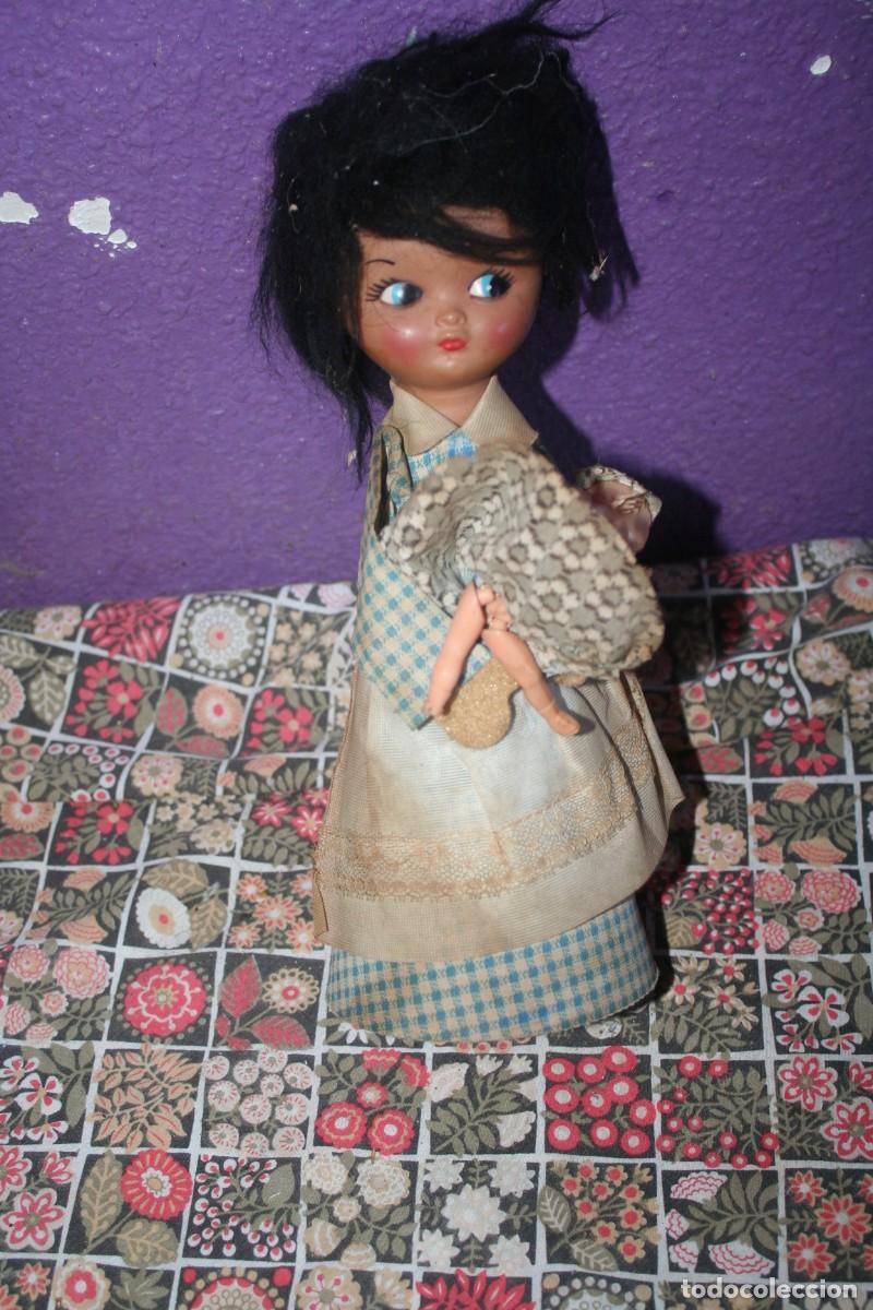 Mu&ntilde;ecas Espa&ntilde;olas Modernas: mu&ntilde;eco MU&Ntilde;ECA antiguo tipo pirula