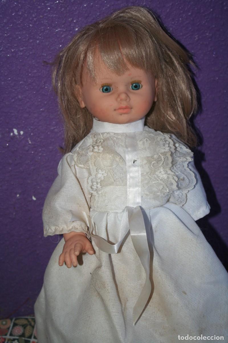 Mu&ntilde;ecas espa&ntilde;olas modernas: mu&ntilde;eco MU&Ntilde;ECA antigua b.b. comunion - Foto 2