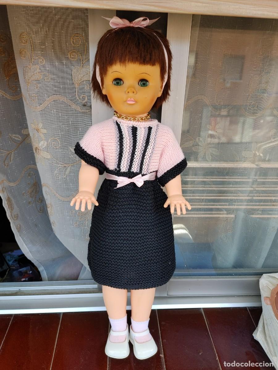 Mu&ntilde;ecas Espa&ntilde;olas Modernas: mu&ntilde;eca antigua creo que es babette de jesmar,mide 59 ctm,leer descripcion