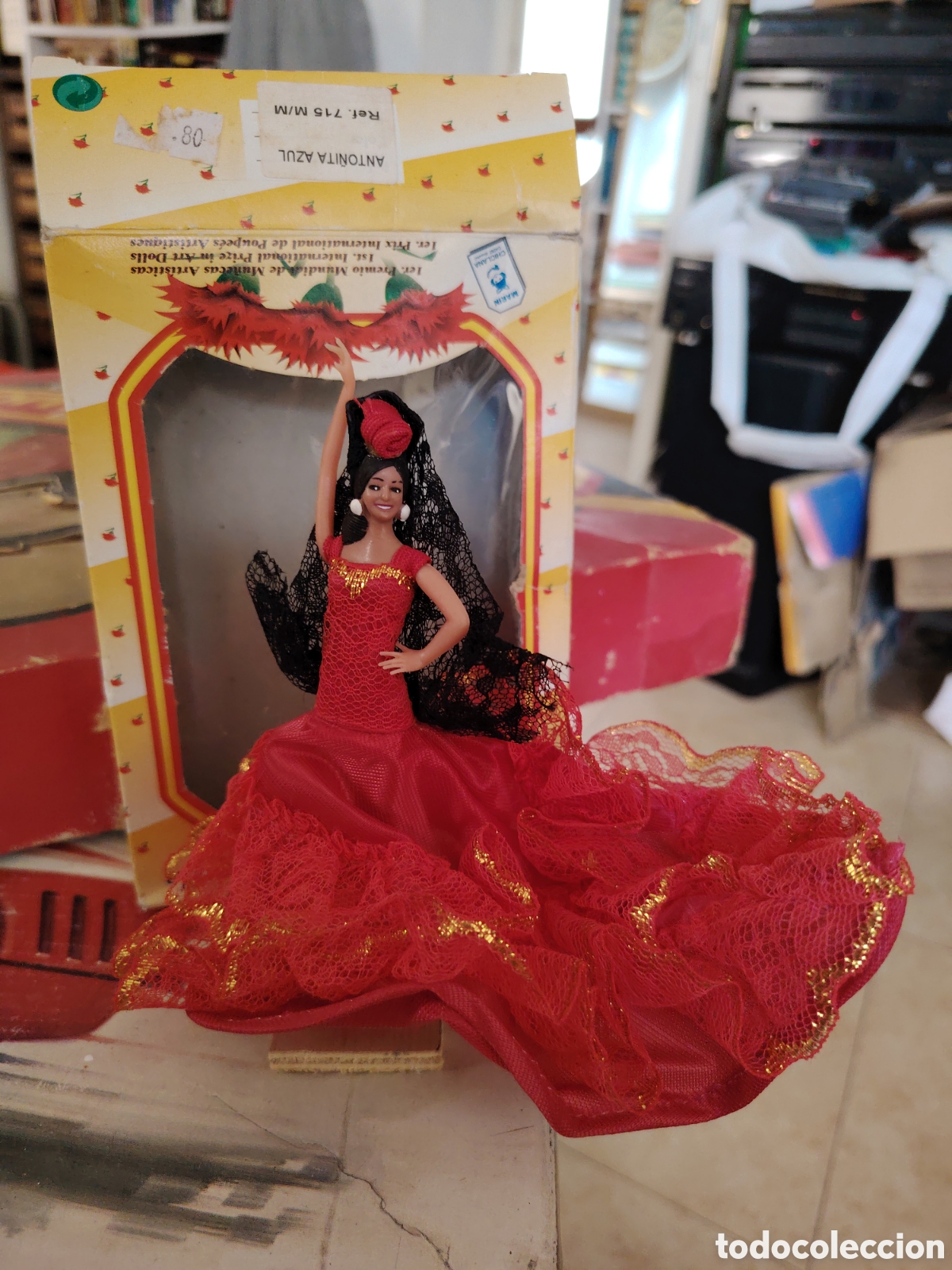 Mu&ntilde;ecas Espa&ntilde;olas Modernas: Mu&ntilde;eca Mar&iacute;n Chiclana 15 cm
