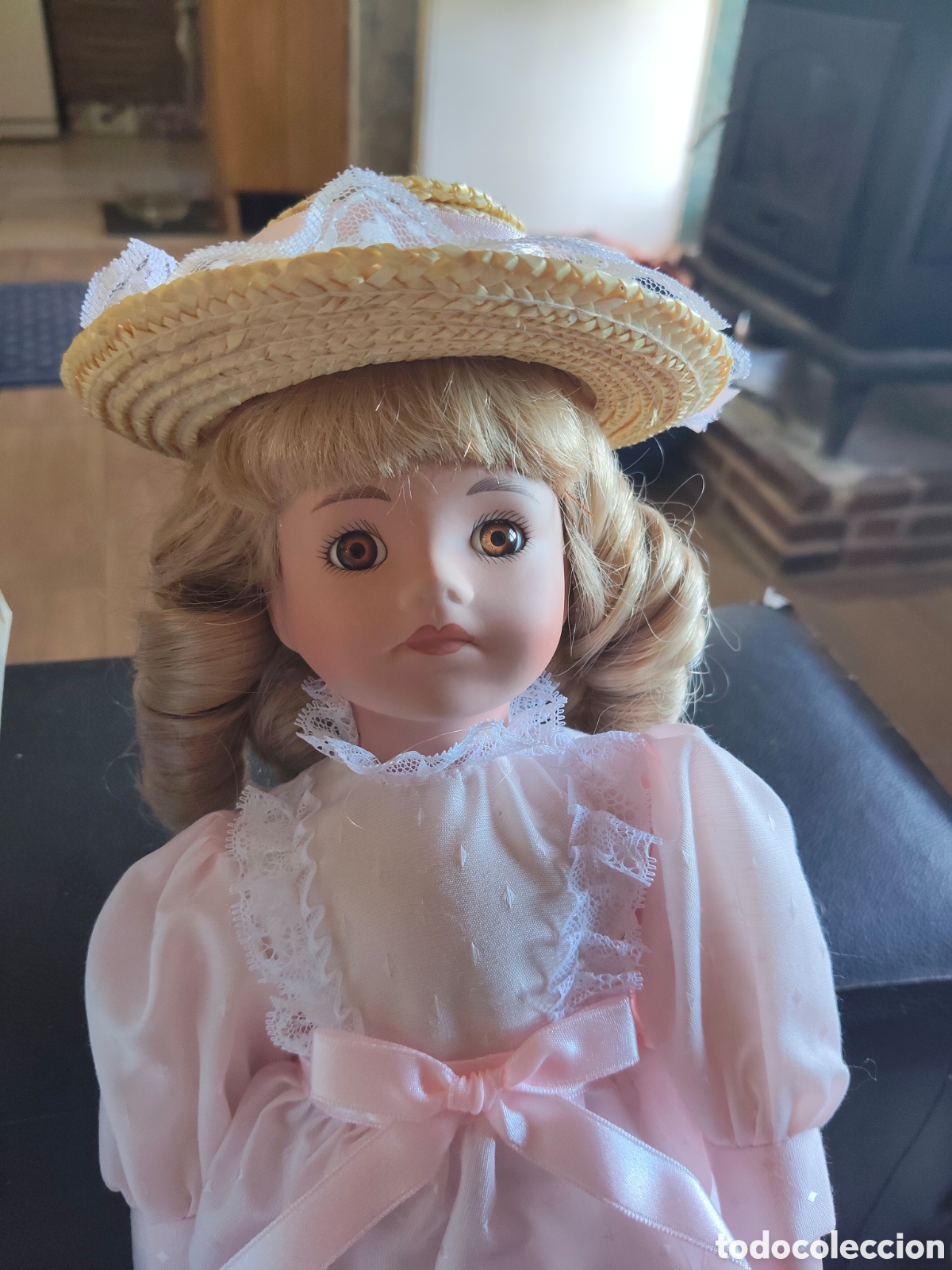 Mu&ntilde;ecas espa&ntilde;olas modernas: Mu&ntilde;eca de porcelana Jessica - Foto 2