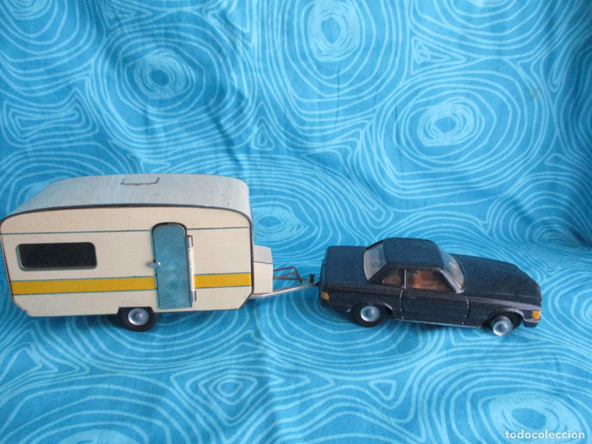 Mu&ntilde;ecas Espa&ntilde;olas Modernas: ANTIGUA CARAVANA Y COCHE KOVAP METAL