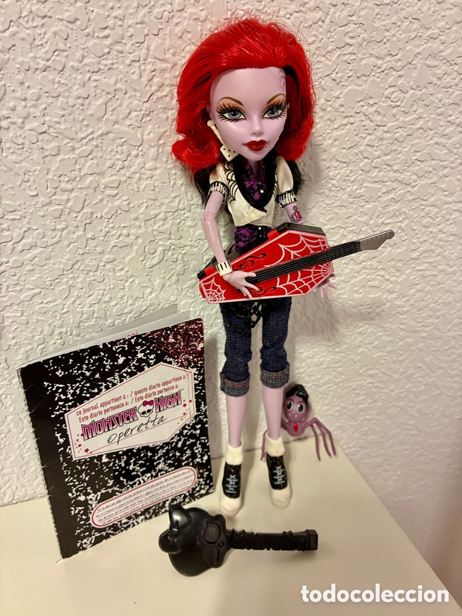 Mu&ntilde;ecas Espa&ntilde;olas Modernas: Mu&ntilde;eca Operetta de Monster High, edici&oacute;n de 2011.