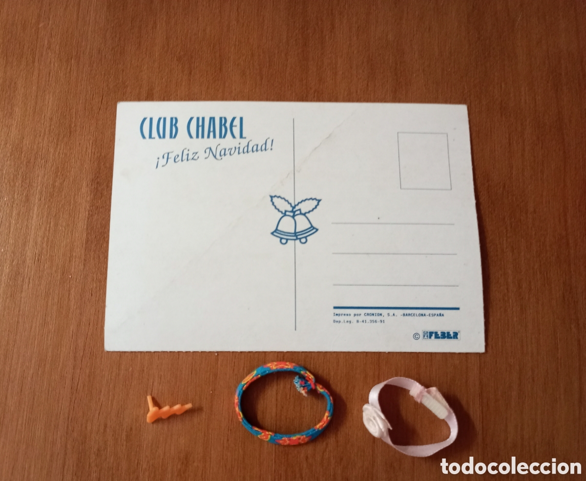 Mu&ntilde;ecas espa&ntilde;olas modernas: Postal de Chabel m&aacute;s regalo - Foto 2