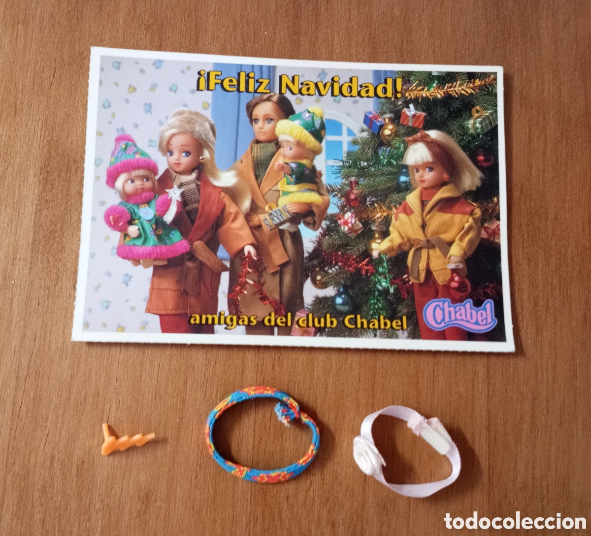 Mu&ntilde;ecas Espa&ntilde;olas Modernas: Postal de Chabel m&aacute;s regalo
