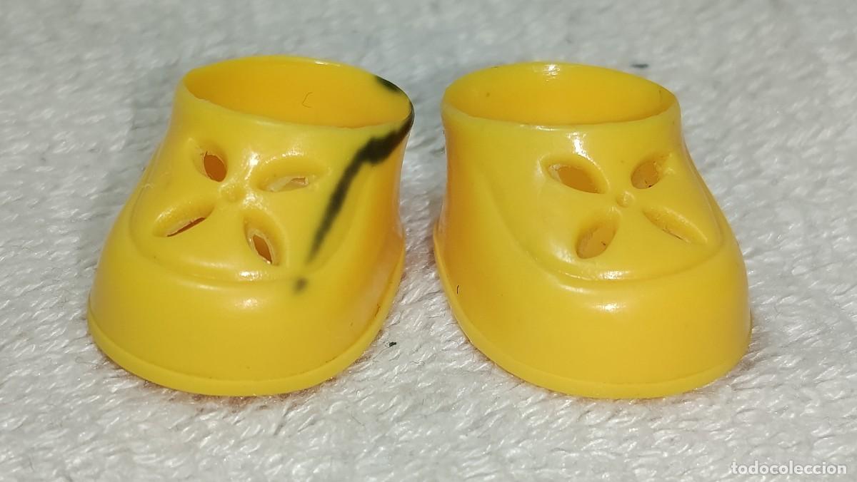 Mu&ntilde;ecas Espa&ntilde;olas Modernas: TOYSE : ANTIGUOS Y DIFICILES ZAPATOS AMARILLOS DE TARTA DE FRESA STRAWBERRY SHORT CAKE A&Ntilde;OS 80