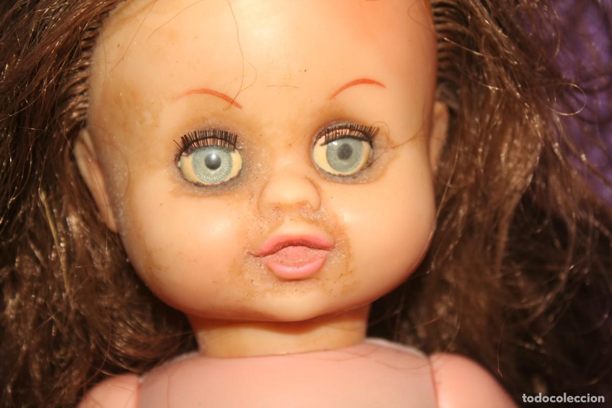 Poup&eacute;es Espagnoles Modernes: mu&ntilde;eca mu&ntilde;eco antigua ojos margarita