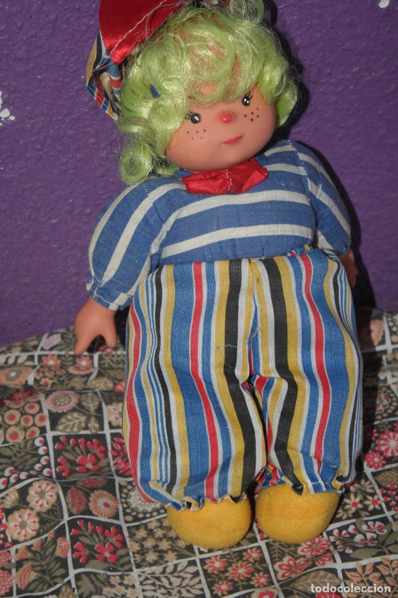 Mu&ntilde;ecas espa&ntilde;olas modernas: mu&ntilde;eca mu&ntilde;eco payaso - Foto 3
