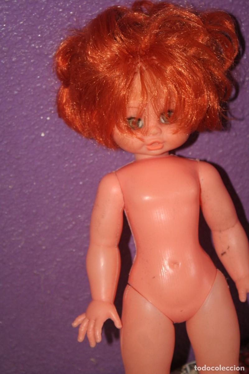 Mu&ntilde;ecas espa&ntilde;olas modernas: mu&ntilde;eca mu&ntilde;eco pelirroja plastico - Foto 2