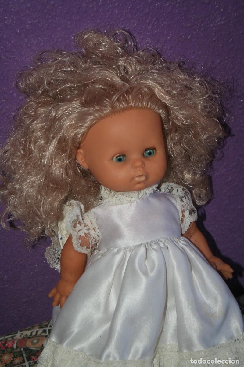 Mu&ntilde;ecas espa&ntilde;olas modernas: mu&ntilde;eca mu&ntilde;eco antigua tipo comunion - Foto 2