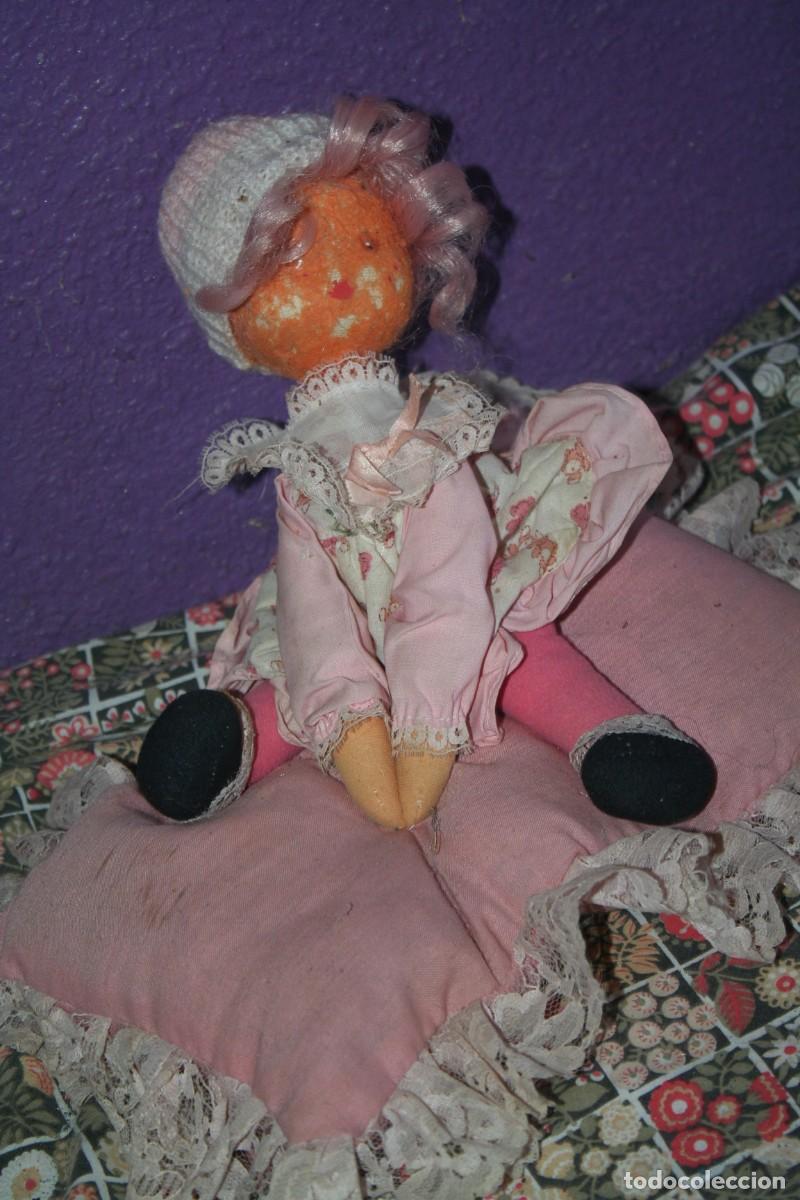 Mu&ntilde;ecas Espa&ntilde;olas Modernas: mu&ntilde;eca mu&ntilde;eco antigua cojin fieltro ver fotos