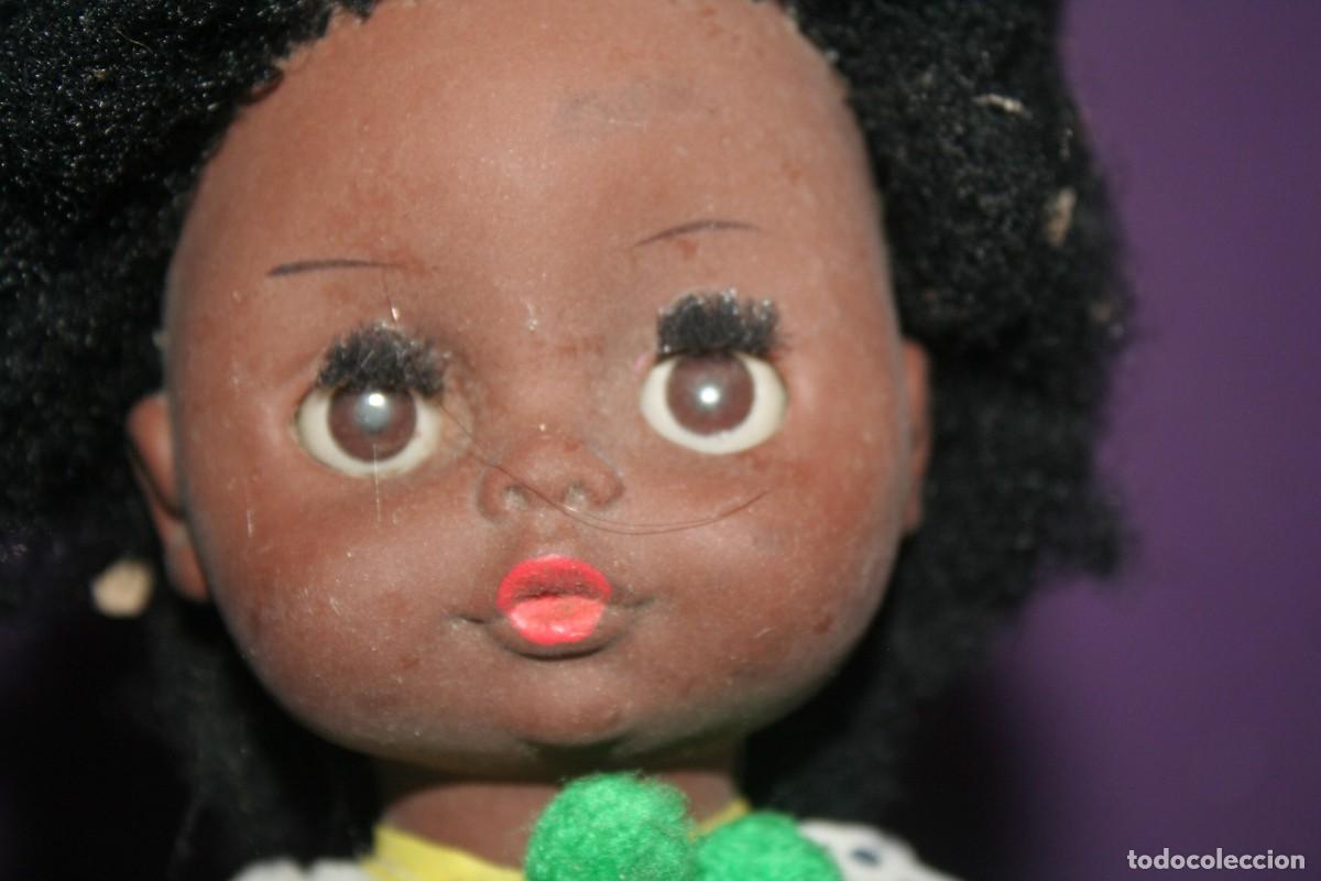 Mu&ntilde;ecas Espa&ntilde;olas Modernas: mu&ntilde;eca mu&ntilde;eco antigua negrita silqui creo