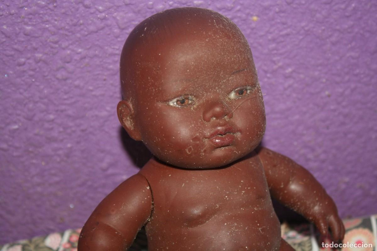 Mu&ntilde;ecas espa&ntilde;olas modernas: mu&ntilde;eca mu&ntilde;eco berna negrito negrita - Foto 2
