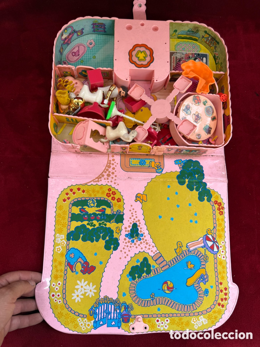 Moderne spanische Puppen: Antiguo juguete de mu&ntilde;ecas Famosa,La casita de Pin!