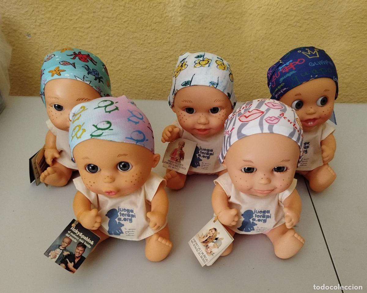 Mu&ntilde;ecas Espa&ntilde;olas Modernas: COLECCION 5 MU&Ntilde;ECA BABY PELON PA&Ntilde;UELO JUEGATERAPIA JUEGA TERAPIA DE ARIAS - DE LOS PRIMEROS