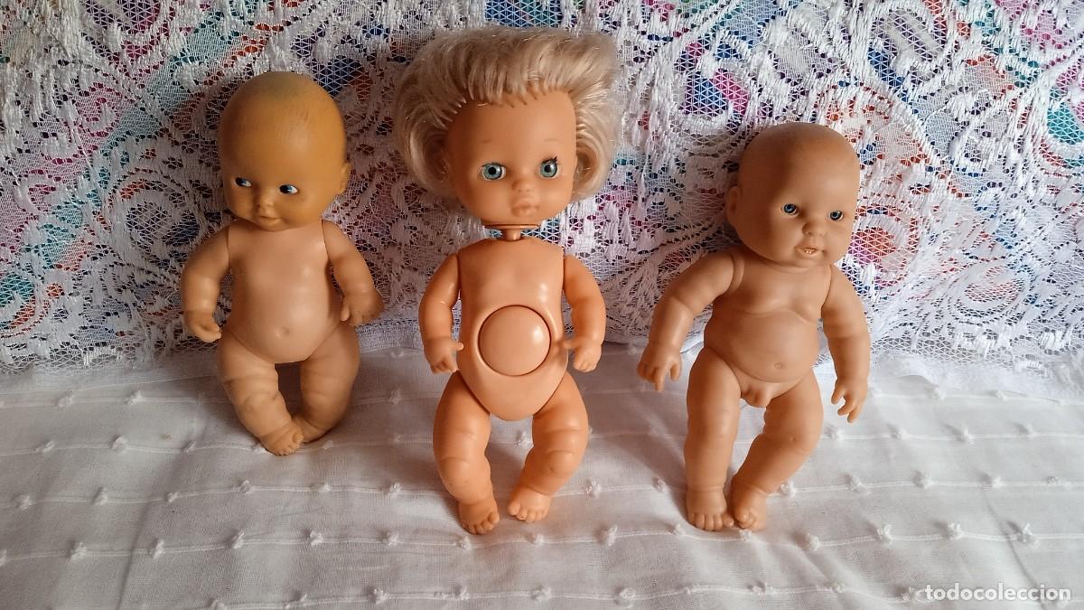 Mu&ntilde;ecas espa&ntilde;olas modernas: LOTE 3 MU&Ntilde;ECOS PEQUE&Ntilde;OS CON DEFECTOS - Foto 2