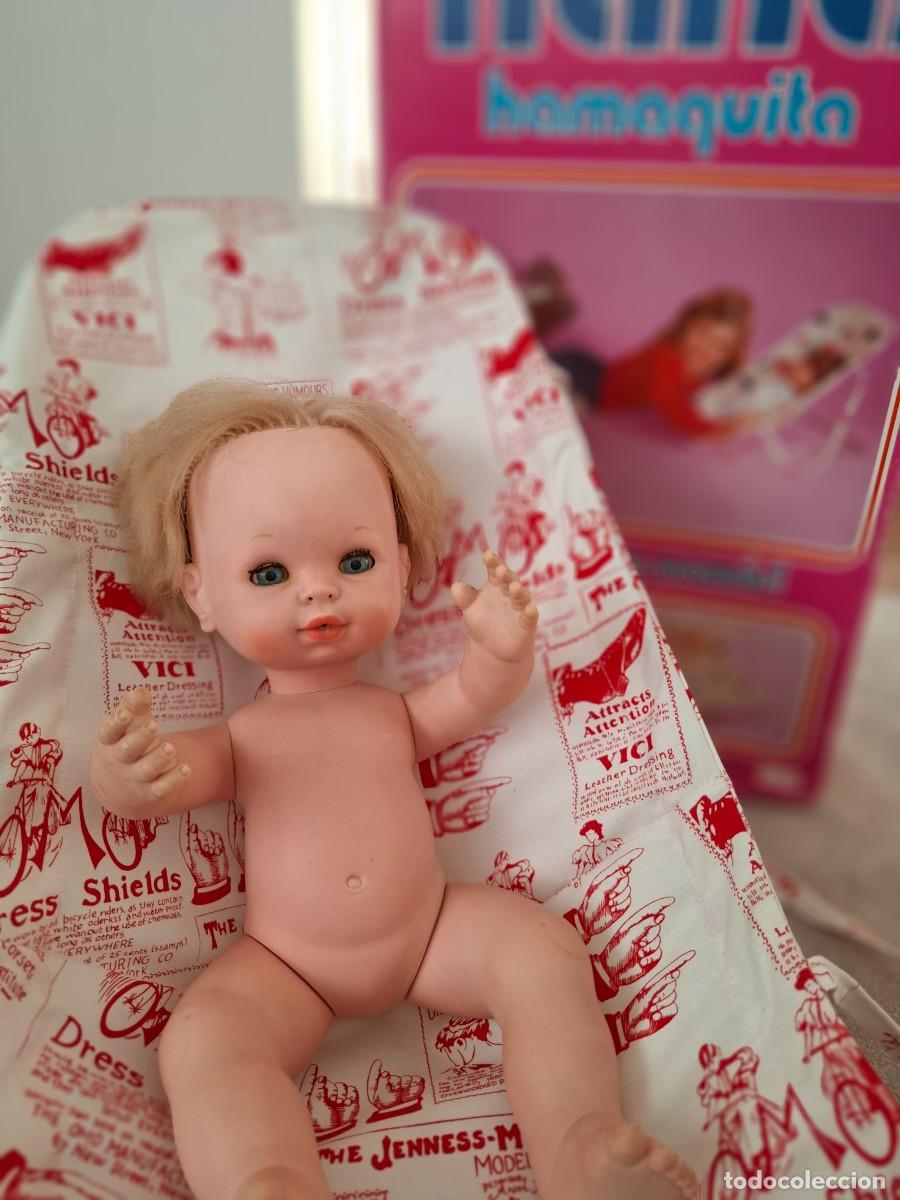 Mu&ntilde;ecas Espa&ntilde;olas Modernas: Baby Mocosete + Hamaca (nueva)