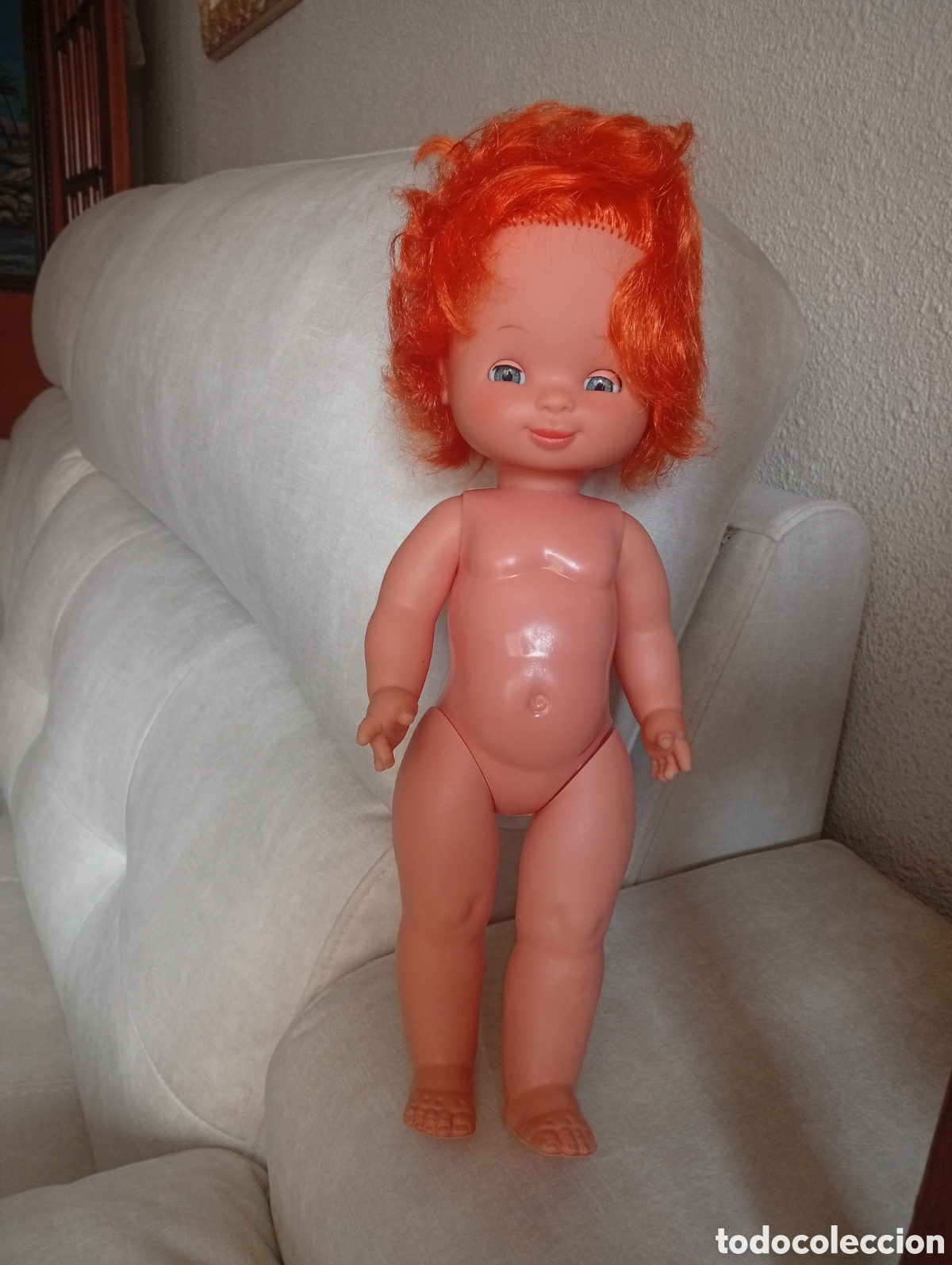 Mu&ntilde;ecas Espa&ntilde;olas Modernas: MU&Ntilde;ECA PELIROJA ARLET ARLETE DE FAMOSA A&Ntilde;OS 70 PELO NARANJA ARLETTE