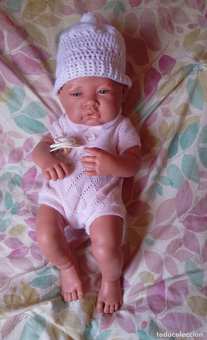 Mu&ntilde;ecas Espa&ntilde;olas Modernas: mu&ntilde;eco bebe tipo Reborn marca Antonio Juan ni&ntilde;a vinilo