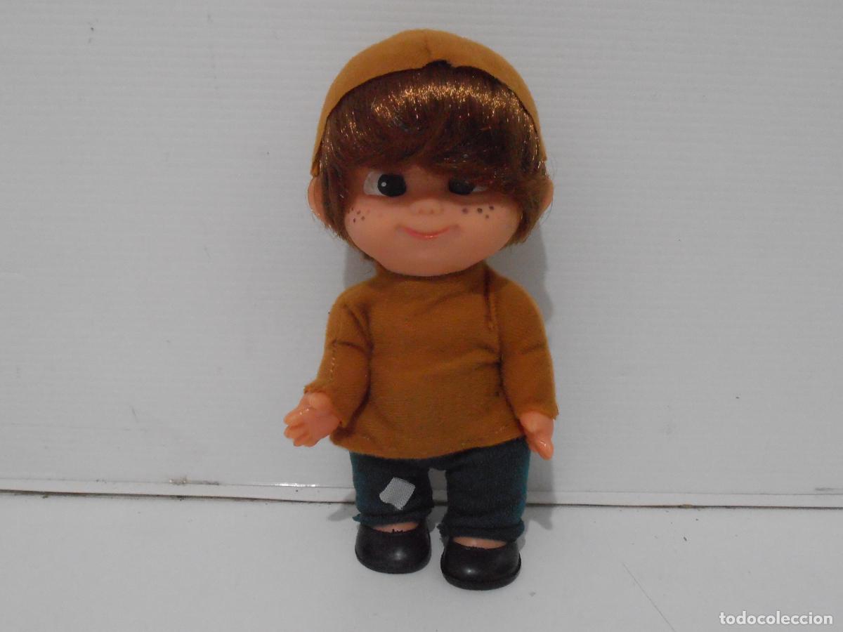 Mu&ntilde;ecas Espa&ntilde;olas Modernas: MU&Ntilde;ECO BOOTLEG PEDRO AMIGO DE HEIDI, MADE IN SPAIN A&Ntilde;OS 70